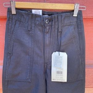 Levi’s Premium Ribcage Straight Black Pants